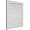 Ekena Millwork Vertical Surface Mount PVC Gable Vent: Functional, w/ 3-1/2"W x 1"P Standard Frame, 40"W x 42"H GVPVE40X4201SF - alternate 2